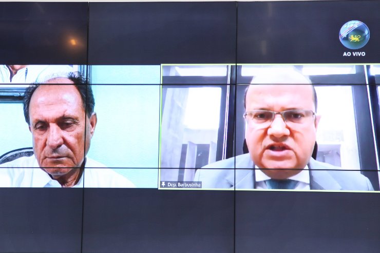 Imagem: Os deputados Zé Teixeira e Barbosinha pediram que o Governo do Estado faça intervenção na saúde de Dourados