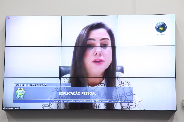 Imagem: Mara Caseiro iniciou o assunto pedindo pavimentação para Jaraguari