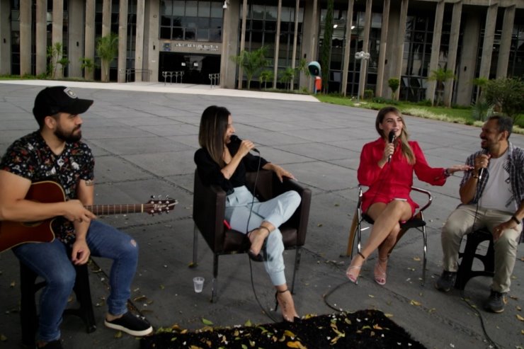 Imagem: Edição do Talento Regional entrevista a cantora Josy Rodrigues