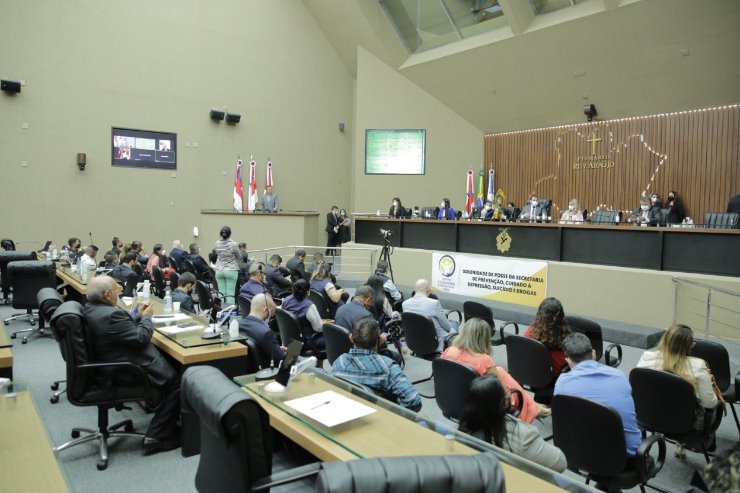 Imagem: Evento de entrega do prêmio da Unale à Assembleia Legislativa do Amazonas