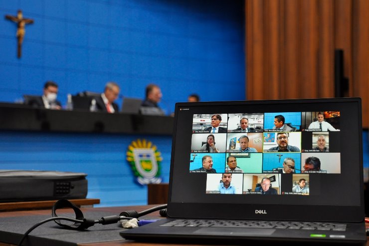 Imagem: Sessões são transmitidas ao vivo pelo YouTube Oficial da Casa de Leis, Facebook e Canal 9 da NET