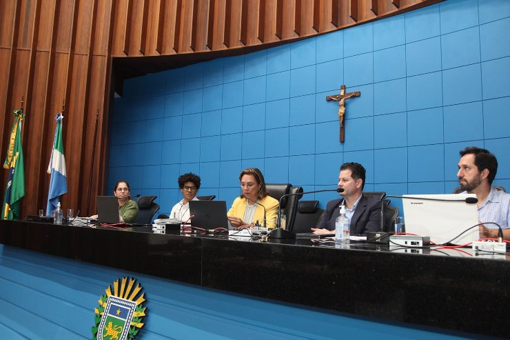 Imagem: Palestras da tarde foram mediadas pela professora doutora Synara Broch