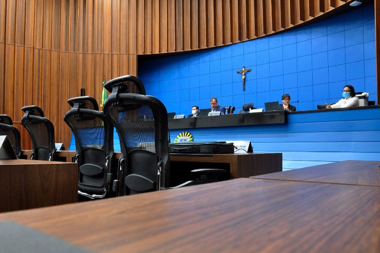 Imagem: Projetos serão votados durante a sessão realizada no plenário da Casa de Leis, com participação presencial ou remota dos parlamentares