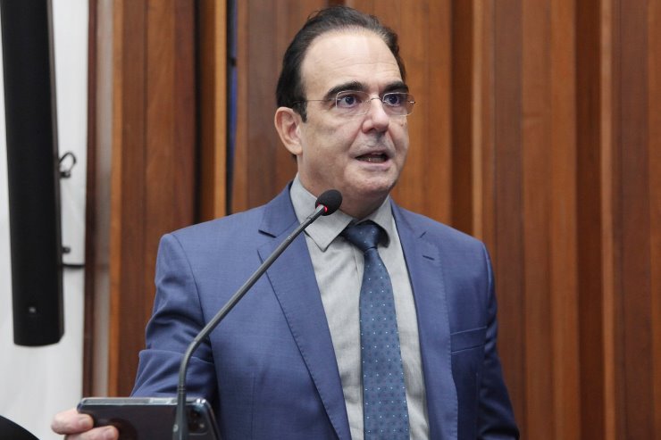 Imagem: Deputado Felipe Orro informa que a implantação do programa busca adequar Mato Grosso do Sul às novas tecnologias
