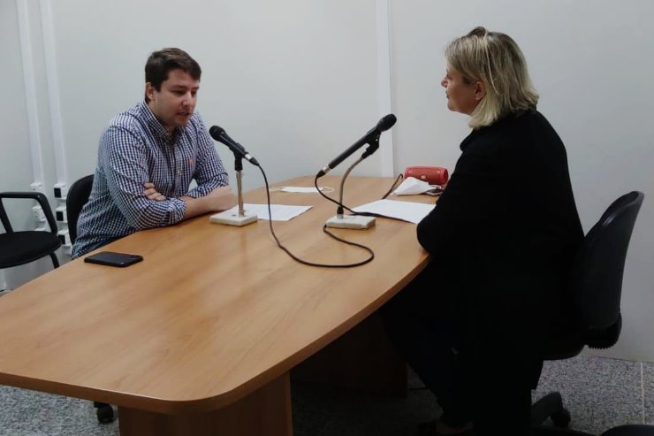Imagem: Entrevista pode ser acessada na página da Rádio ALEMS