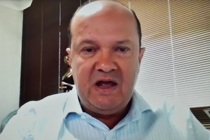 Imagem: Barbosinha elogiou o desempenho de atletas sul-mato-grossenses durante a sessão de hoje