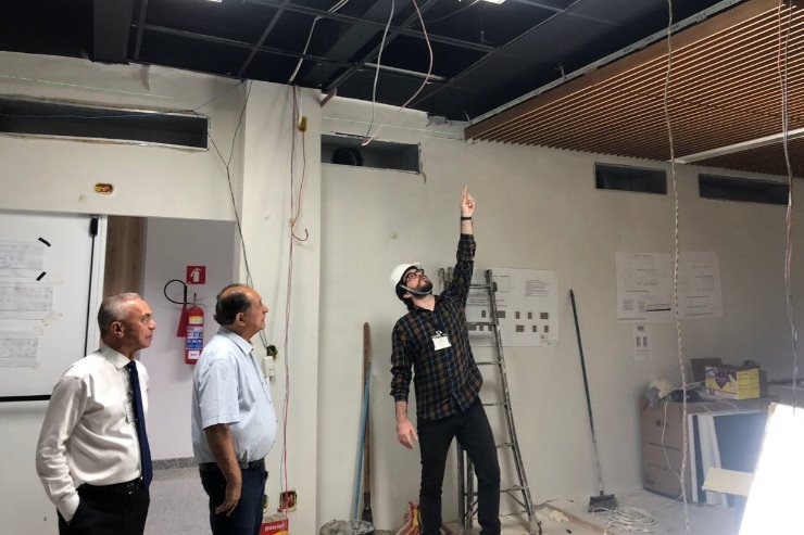 Imagem: O Plenarinho Deputado Nelito Câmara está sendo modernizado para receber a população sul-mato-grossense