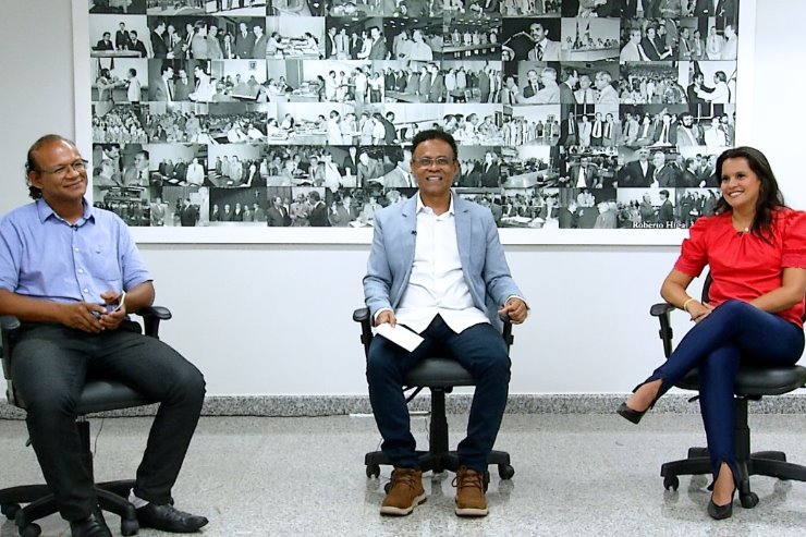 Imagem: Sextou é apresentado por Karine Cortez e Ben-Hur Ferreira