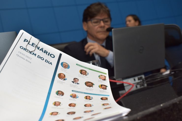 Imagem: Foram aprovadas três matérias durante a Ordem do Dia desta manhã