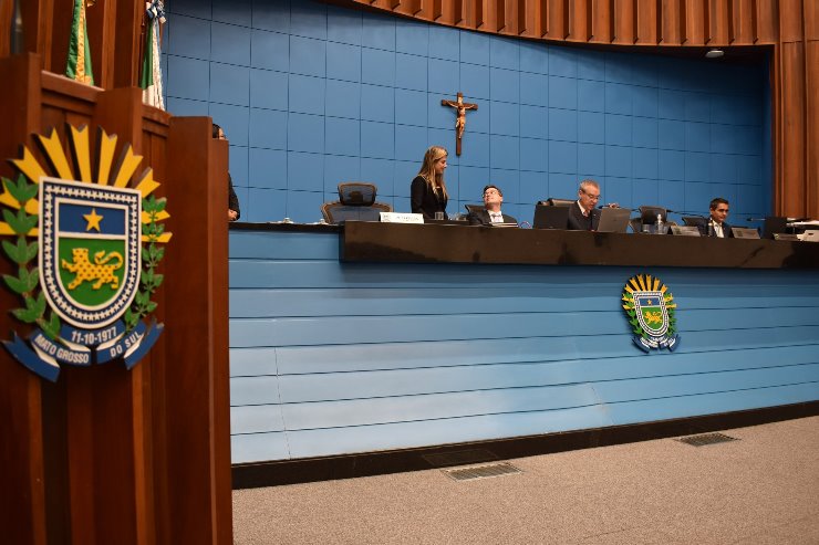 Imagem: Sessão plenária da Assembleia Legislativa, momento em que são discutidos e votados os projetos de lei