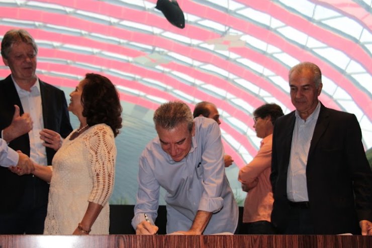 Imagem: O presidente da ALEMS participou do lançamento da Agenda Verde em Mato Grosso do Sul