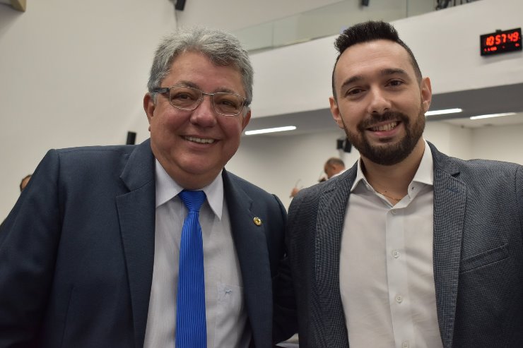 Imagem: O fisioterapeuta Renato Nasser foi convidado pelo deputado Evander Vendramini para utilizar a tribuna nesta manhã
