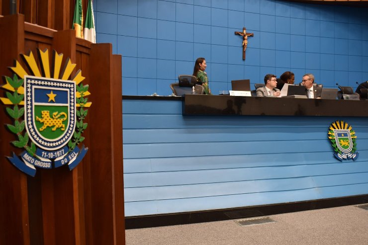 Imagem: Matéria de autoria do Executivo foi lida durante a sessão plenária mista desta quarta-feira