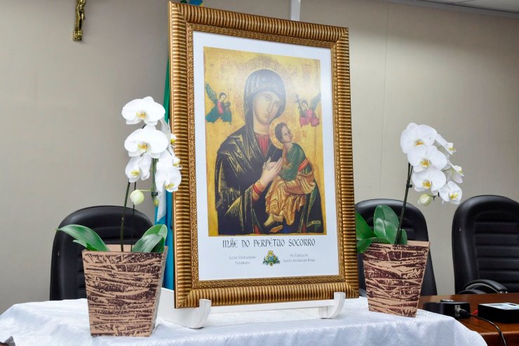 Imagem: Santa foi declarada Padroeira de Mato Grosso do Sul por meio de lei aprovada na ALEMS