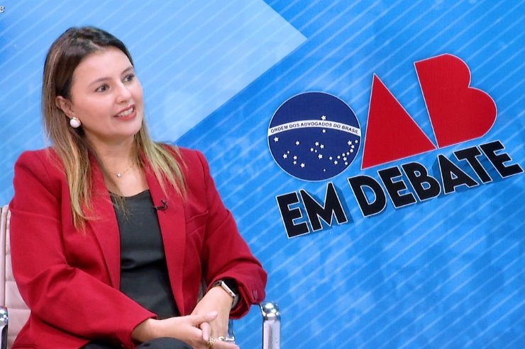 Imagem: Diretora da Escola Superior de Advocacia do MS, professora Dra. Lauane Braz Andrekowisk Volpe Camargo