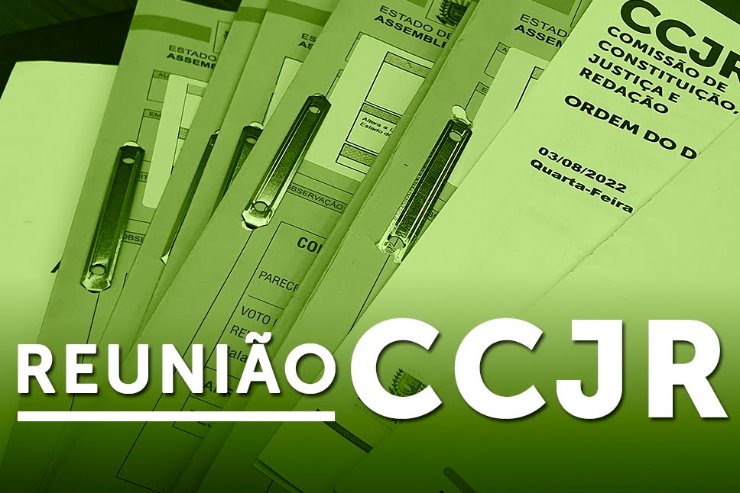 Imagem: CCJR é transmitida ao vivo pelo YouTube e Facebook oficiais da Casa de Leis