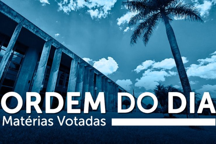 Imagem: No total, parlamentares aprovaram sete propostas na sessão desta terça-feira