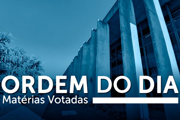 Imagem: Foram aprovadas as três proposições pautadas para a Ordem do Dia desta quinta-feira