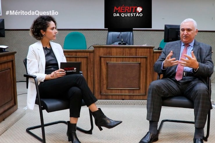 Imagem: Juiz Aluízio Pereira dos Santos é o convidado do Mérito da Questão desta terça-feira