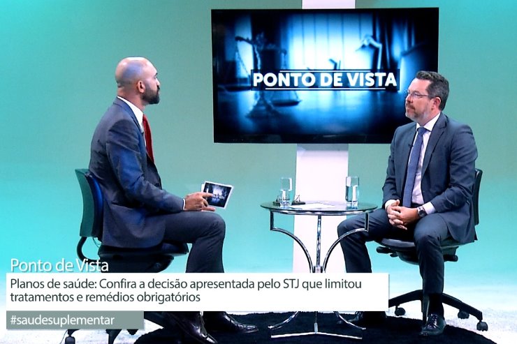 Imagem: Programa recebeu o presidente da Comissão de Saúde Suplementar da OAB/MS, Cleber Tejada