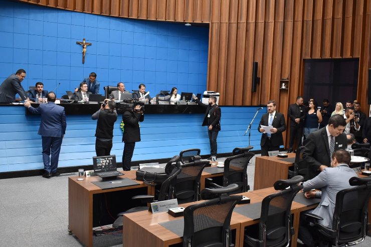 Imagem: Os deputados estaduais apreciaram cinco projetos pautados na Ordem do Dia desta terça-feira 
