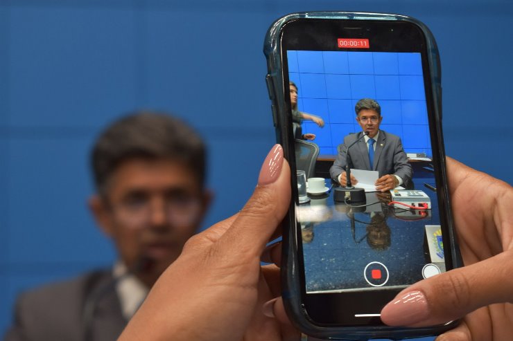 Imagem: Professor Rinaldo falou sobre o documento que solicita aumento do valor da emenda parlamentar