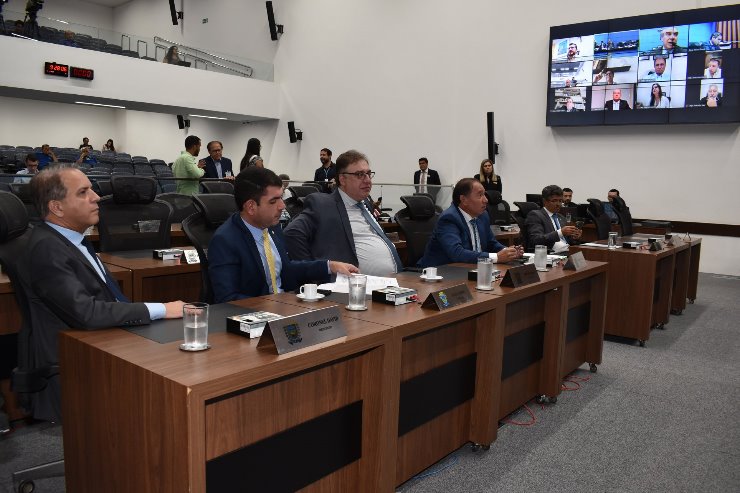 Imagem: Foram aprovadas dez matérias pelos deputados estaduais da ALEMS durante a Ordem do Dia de hoje