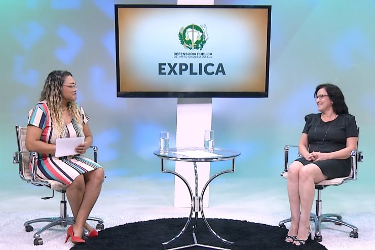 Imagem: O Programa Defensoria Explica recebeu a defensora pública de Segunda Instância, Jane Inês Dietrich