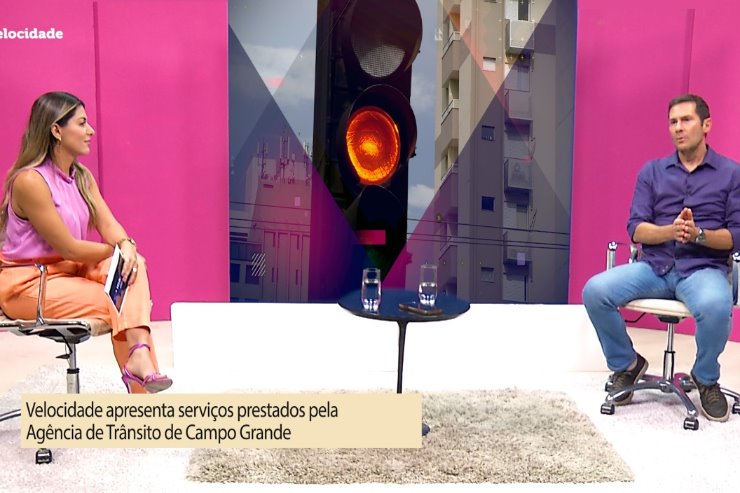 Imagem:  Diretor-presidente da Agetran, Janine Bruno, é o entrevistado do programa Velocidade