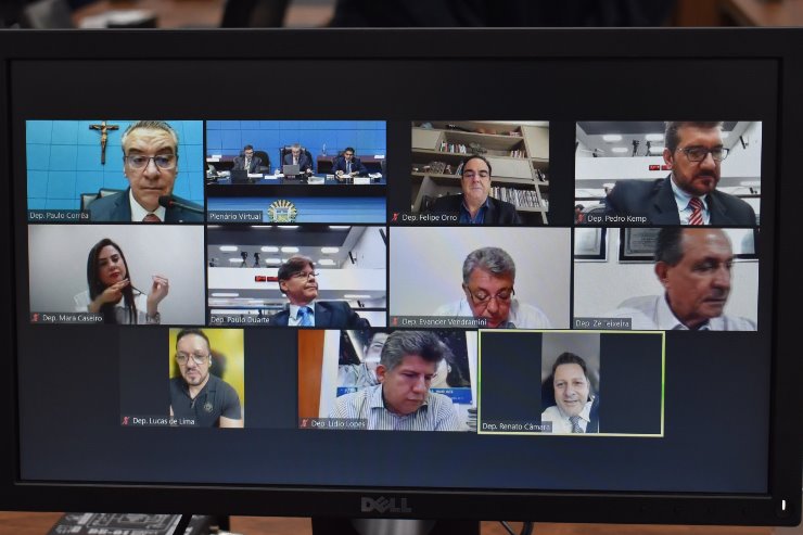 Imagem: Sessões são transmitidas ao vivo pelo YouTube Oficial da Casa de Leis, Facebook e Canal 9 da NET