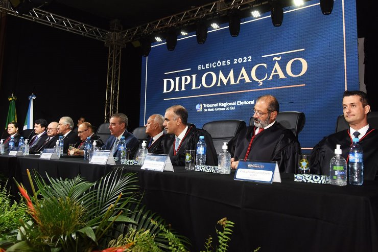 Imagem: Solenidade esta noite marcou encerramento oficial do processo eleitoral de 2022