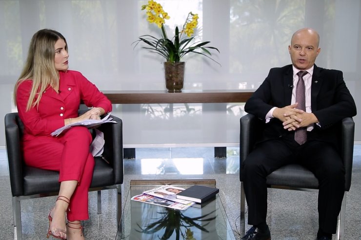Imagem: Clovis Ribeiro Cintra Neto, delegado da Receita Federal em Campo Grande, é o entrevistado do Considerações