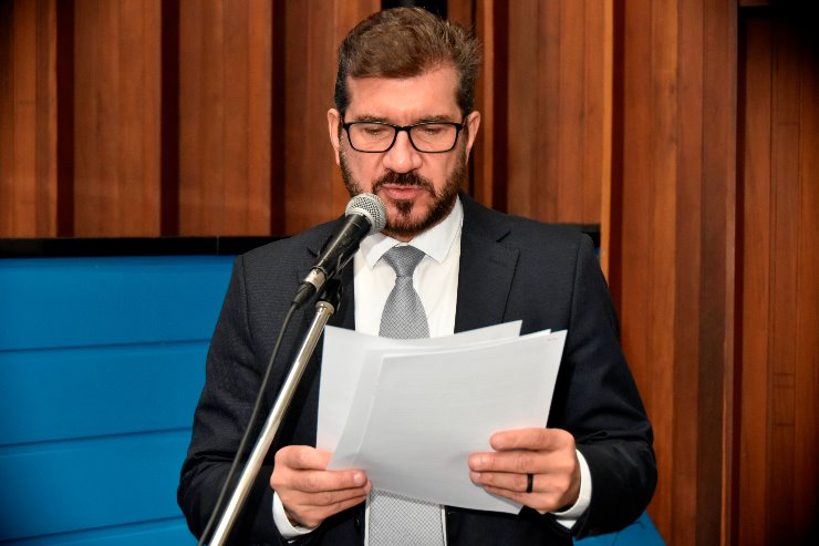 Imagem: Deputado Pedro Kemp apresentou o projeto na sessão plenária da Casa de Leis nesta quarta-feira 