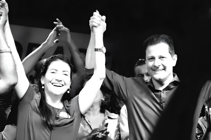 Imagem: Renato e Zélia concorreram juntos à prefeitura de Dourados em 2016