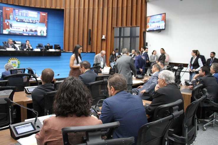 Imagem: A sessão é transmitida ao vivo pelos canais de comunicação da Casa de Leis e pode ser acompanhada presencialmente