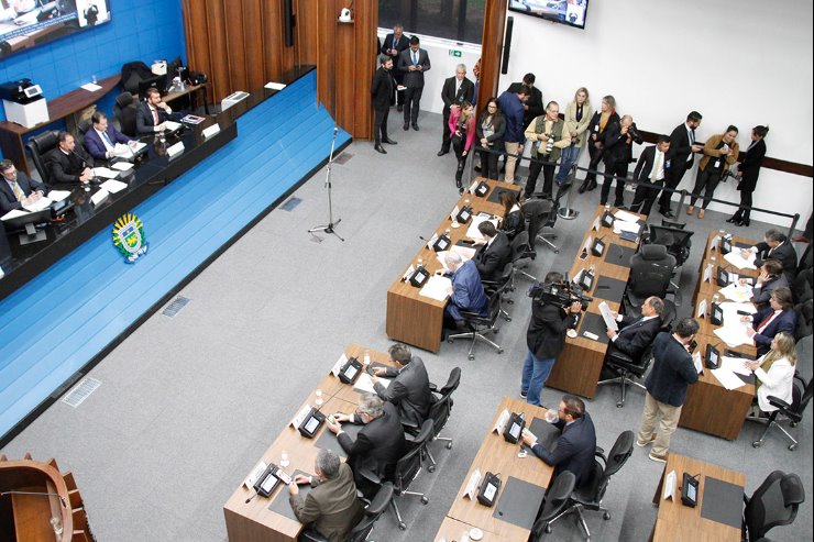 Imagem: Sessão ordinária é realizada no plenário a partir das 9h e é aberta à imprensa e à participação de toda sociedade