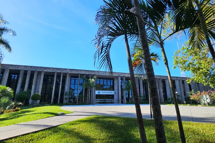 Imagem: Assembleia Legislativa de Mato Grosso do Sul está localizada no Parque dos Poderes, em Campo Grande