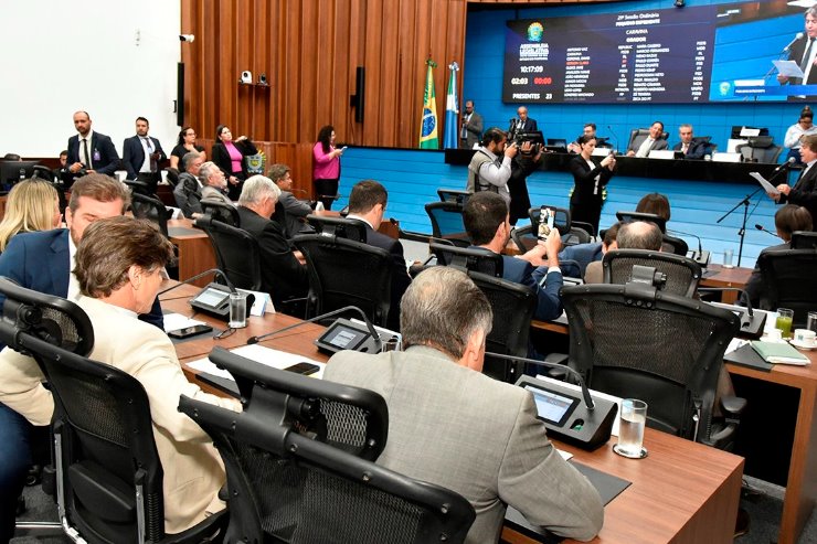 Imagem: ​​​​​​​A sessão tem início às 9h e pode ser acompanhada presencialmente ou por meio dos canais de comunicação da Casa de Leis