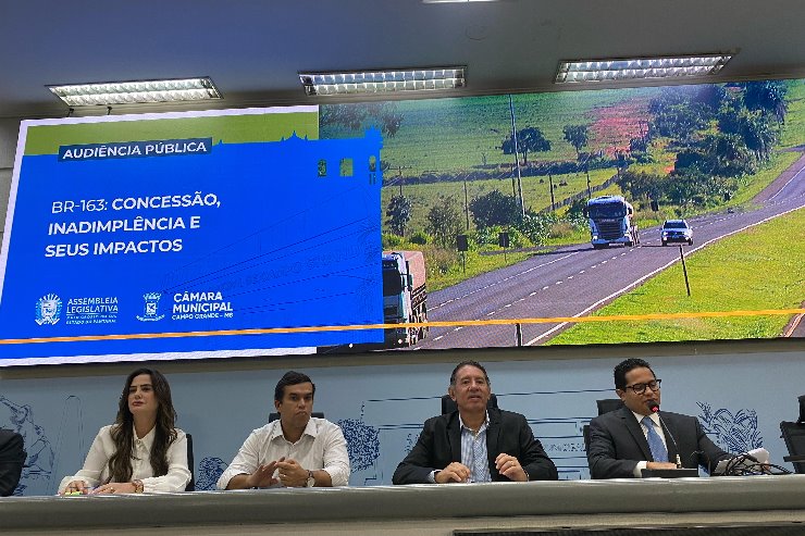 Imagem: Presidente da ALEMS, Gerson Claro, defendeu antecipação do cronograma de duplicação da BR-163