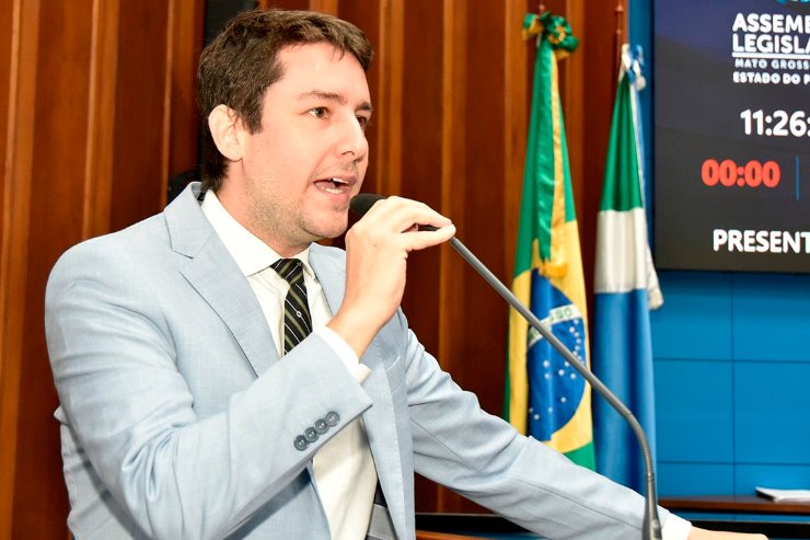 Imagem: Deputado defendeu requerimento de sua autoria durante a sessão ordinária desta quarta-feira