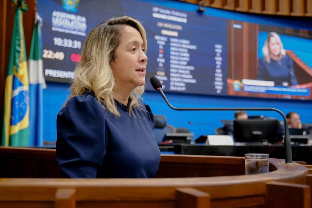 Imagem: Lia Nogueira abordou na tribuna recentes casos de violência contra as pessoas com deficiência