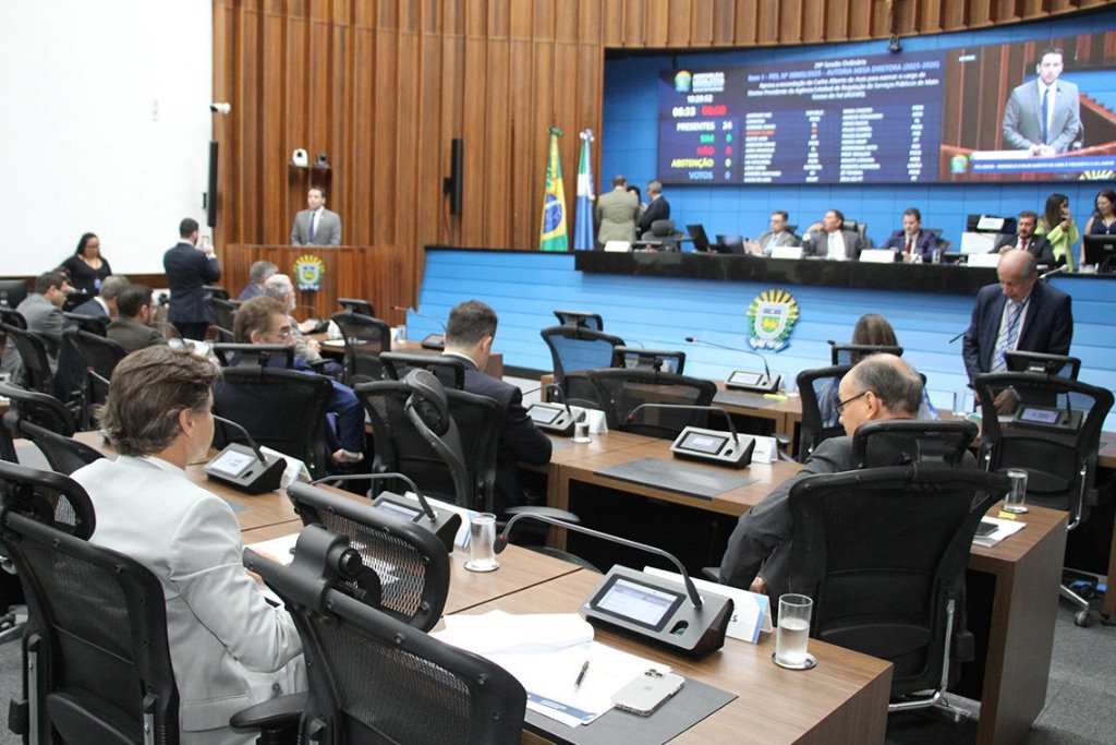 Imagem: A sessão é transmitida ao vivo pelos canais de comunicação da Casa de Leis e pode ser acompanhada presencialmente
