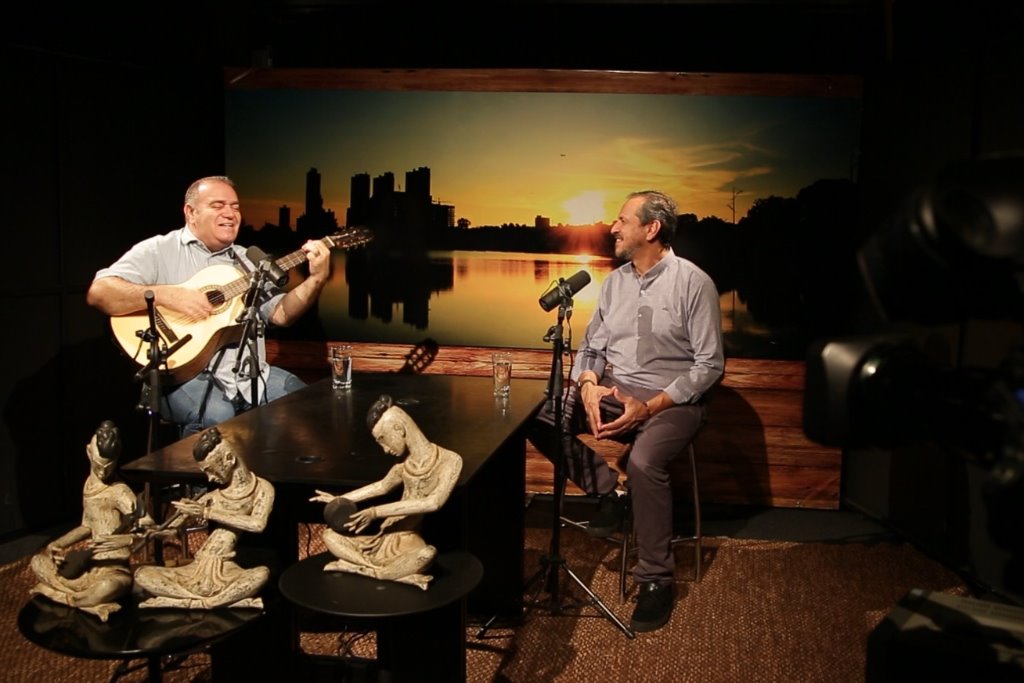 Imagem: ZéDu leva repertório autoral e regional ao programa “Do Barroco ao Barracão”, da TV ALEMS