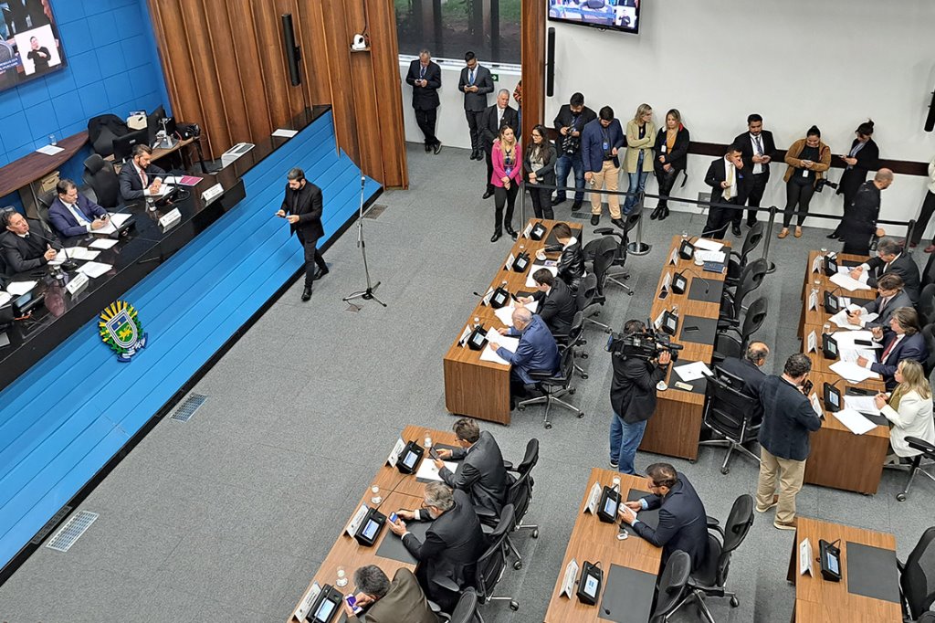 Imagem: Sessão ordinária é realizada no plenário da ALEMS a partir das 9h e é aberta à imprensa e à participação de toda sociedade