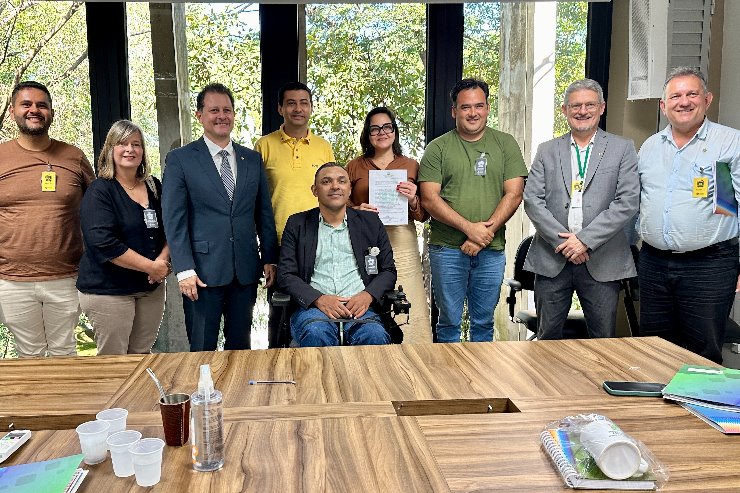 Imagem: Reunião definiu que será feito estudo de viabilidade do projeto de piscicultura em tanques de geomembrana, que poderá gerar renda e segurança alimentar para assentamentos de Sidrolândia