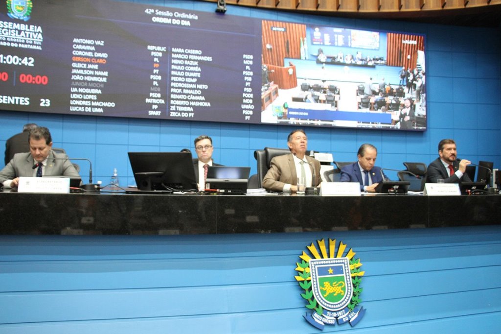 Imagem: Projeto de Decreto Legislativo é de autoria da Mesa Diretora da ALEMS