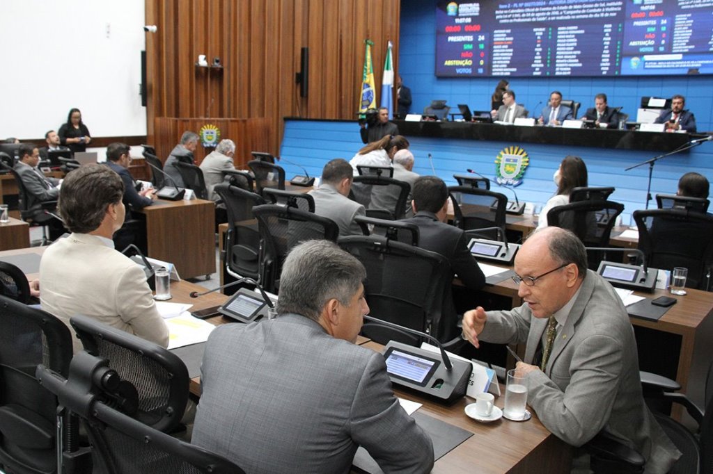 Imagem: Sessão ordinária é realizada no plenário a partir das 9h e é aberta à imprensa e à participação de toda sociedade