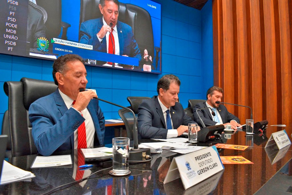 Imagem: Sessões são transmitidas ao vivo pelos canais oficiais da ALEMS