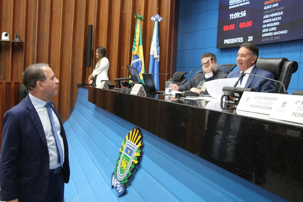 Imagem: Sessões são transmitidas ao vivo pelos canais oficiais da ALEMS