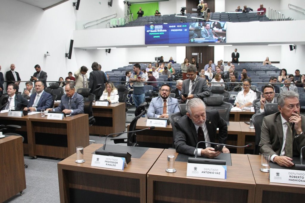 Imagem: Sessão ordinária é realizada no plenário a partir das 9h e é aberta à imprensa e à participação de toda sociedade